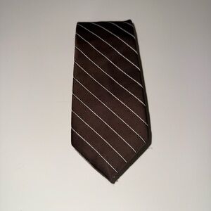 Brittsport vintage Classic Brown Striped Tie